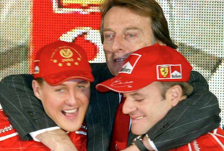 Montezemolo, parole cariche di emozioni su Schumacher