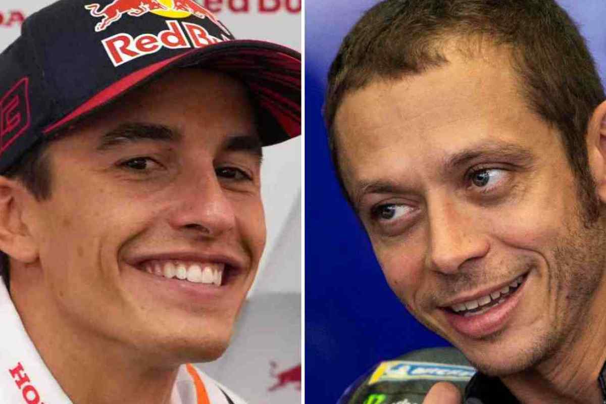 Marquez lascia Valentino Rossi a bocca aperta