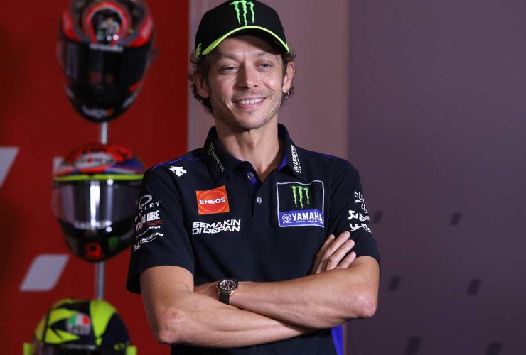 Valentino Rossi ai tempi della MotoGP