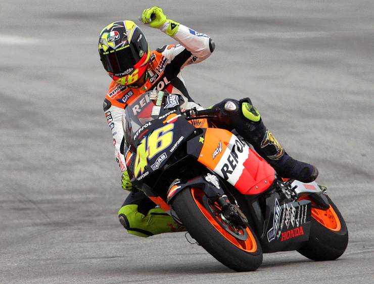 Valentino Rossi Honda ancora dissapori
