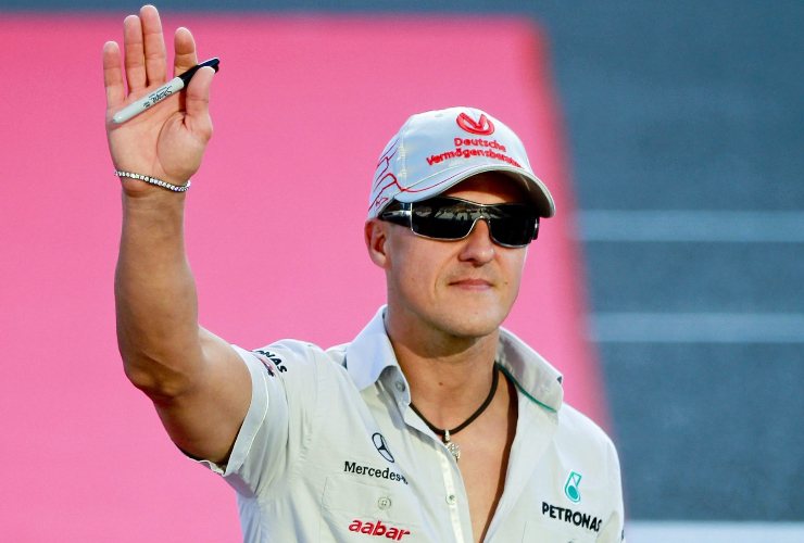 Michael Schumacher in Mercedes