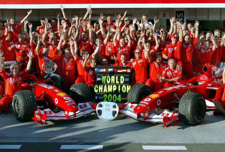 Schumacher nel 2004 
