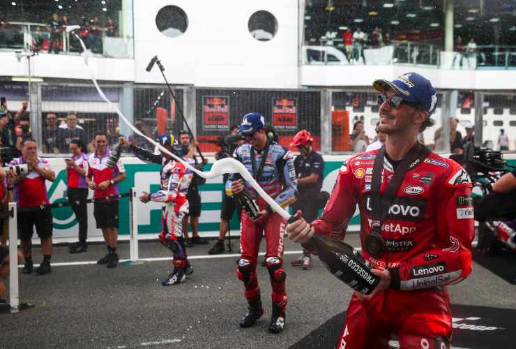 L’ingresso nel Paddock della MotoGP