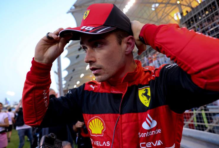 Charles Leclerc e l'arrivo di Hamilton