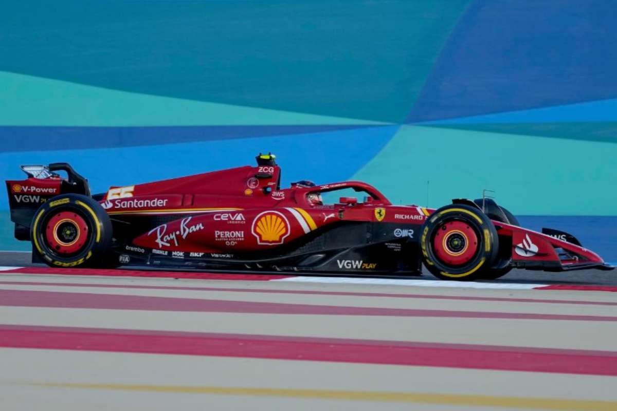 F1 Carlos Sainz al top nei test