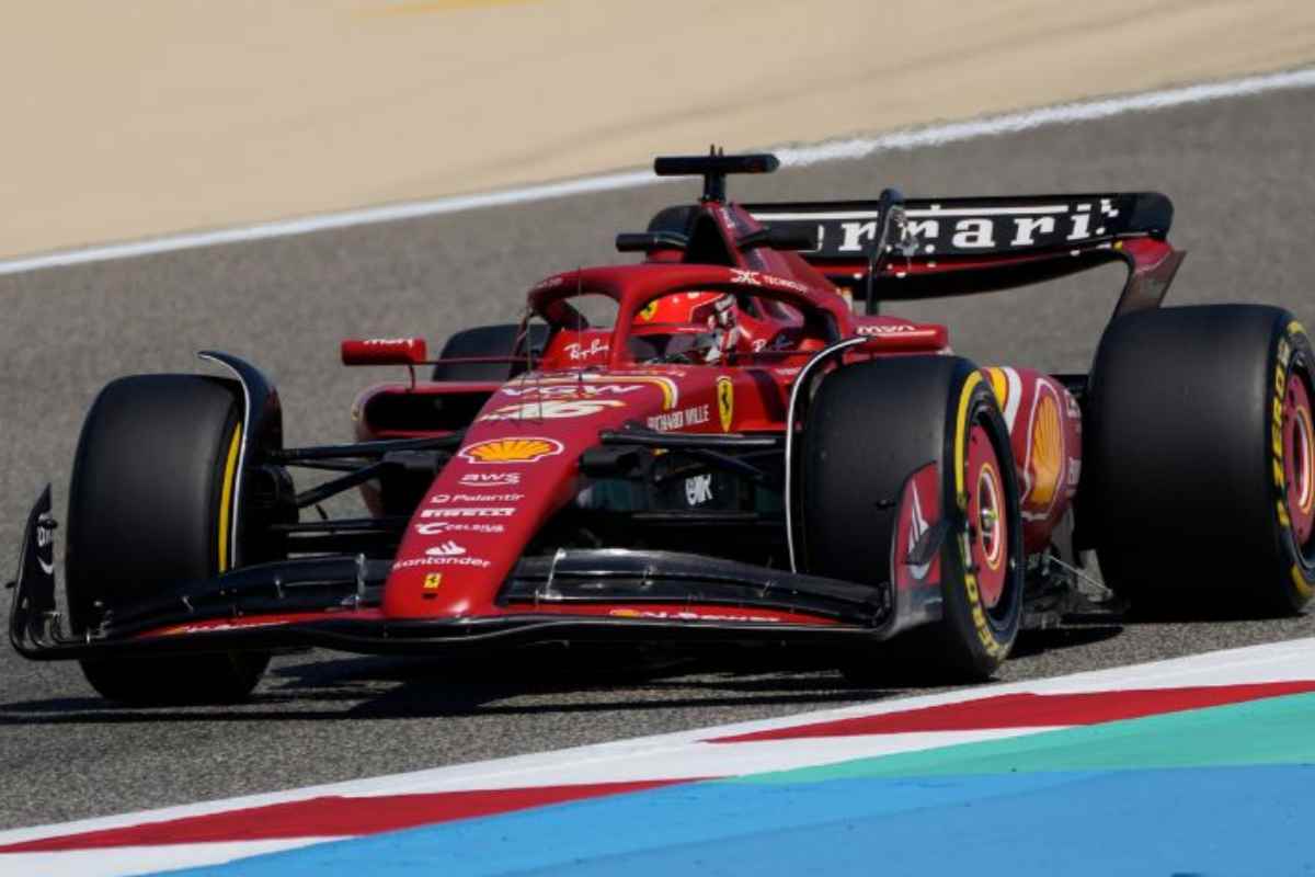 F1 Charles Leclerc chiude davanti