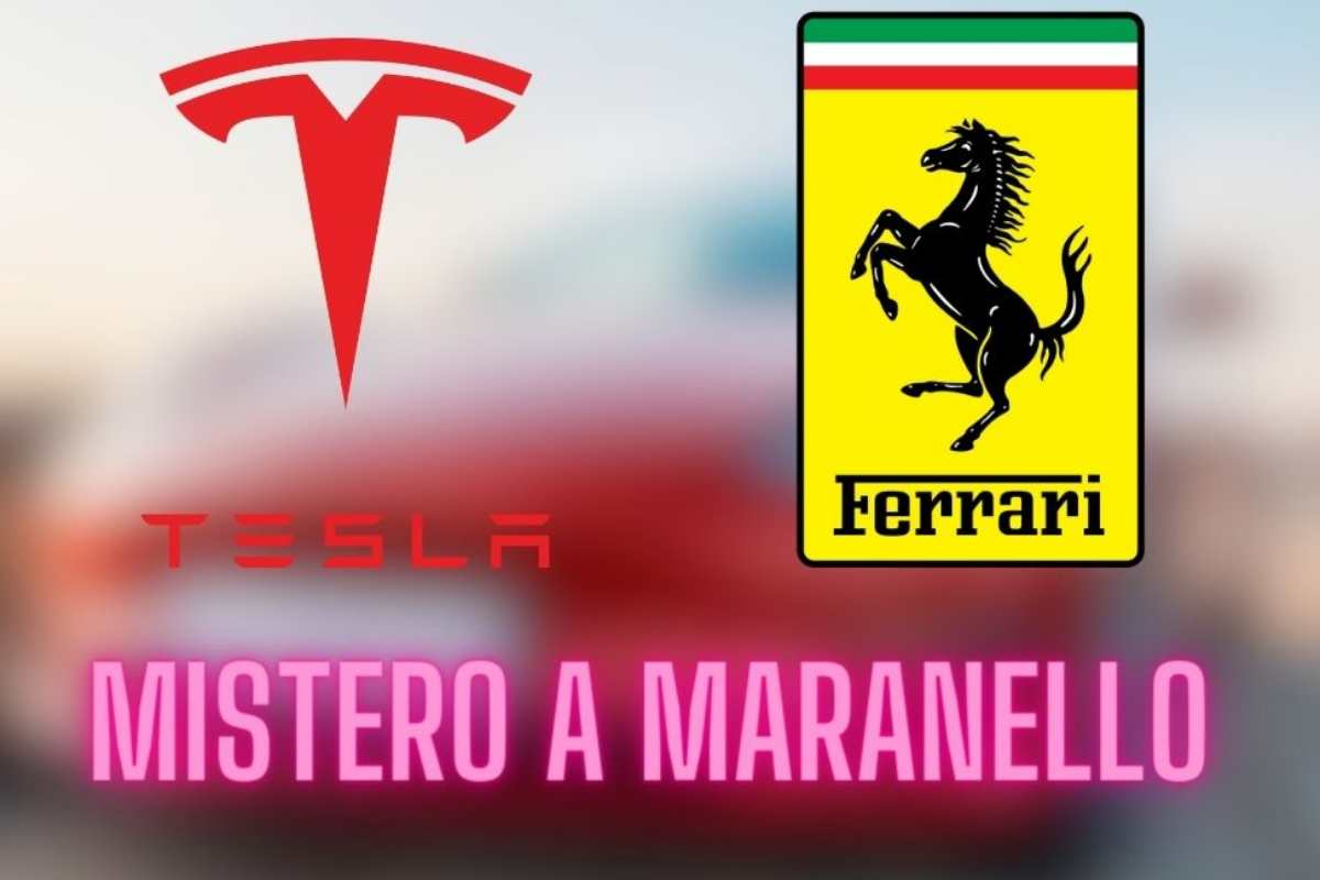 Ferrari Tesla immagini assurde