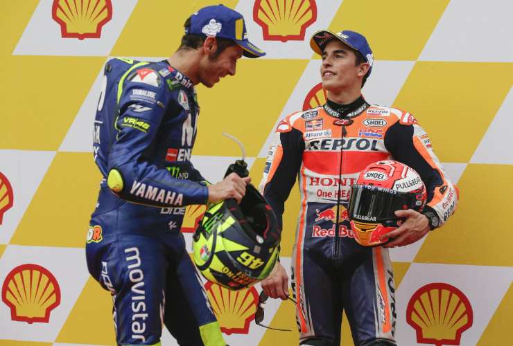 Marc Marquez ha deciso di aprirsi sul tema Valentino Rossi