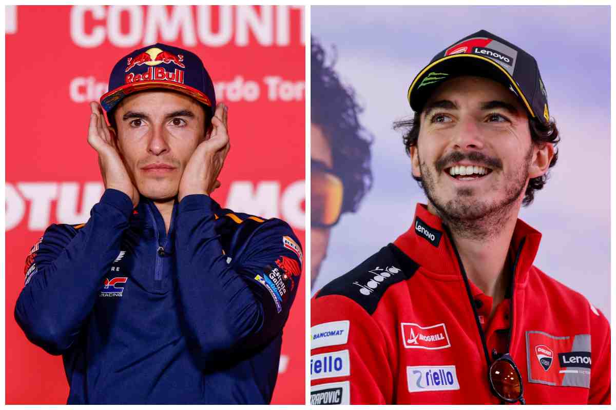 Ducati, Bagnaia provoca Marquez: frase clamorosa sul suo stile di guida