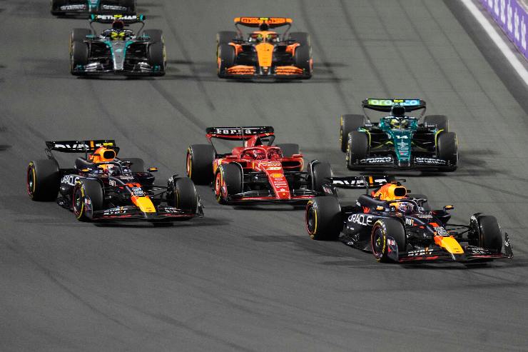 F1 partenza poco spettacolo