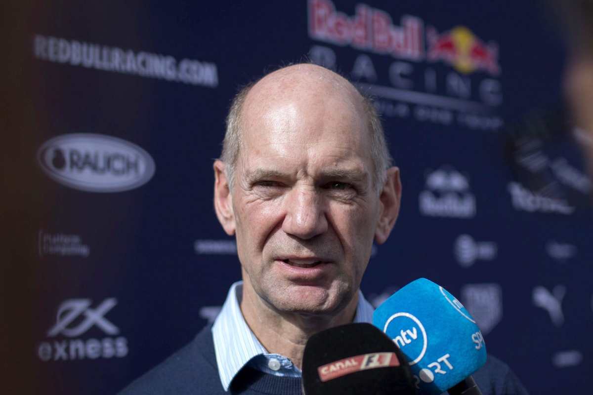 F1 Adrian Newey annuncio della Red Bull