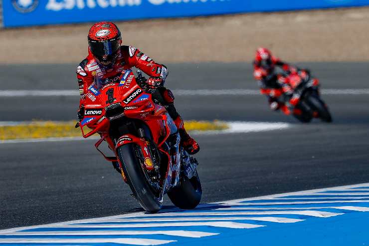 Pecco Bagnaia fa una magia