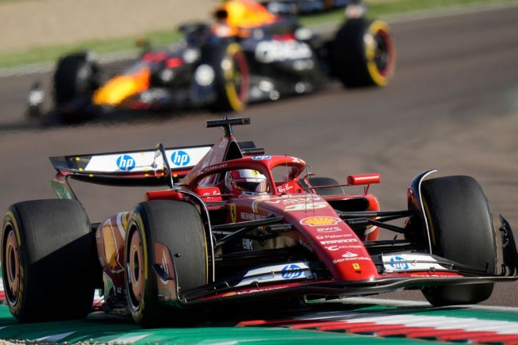 Charles Leclerc Imola Ferrari