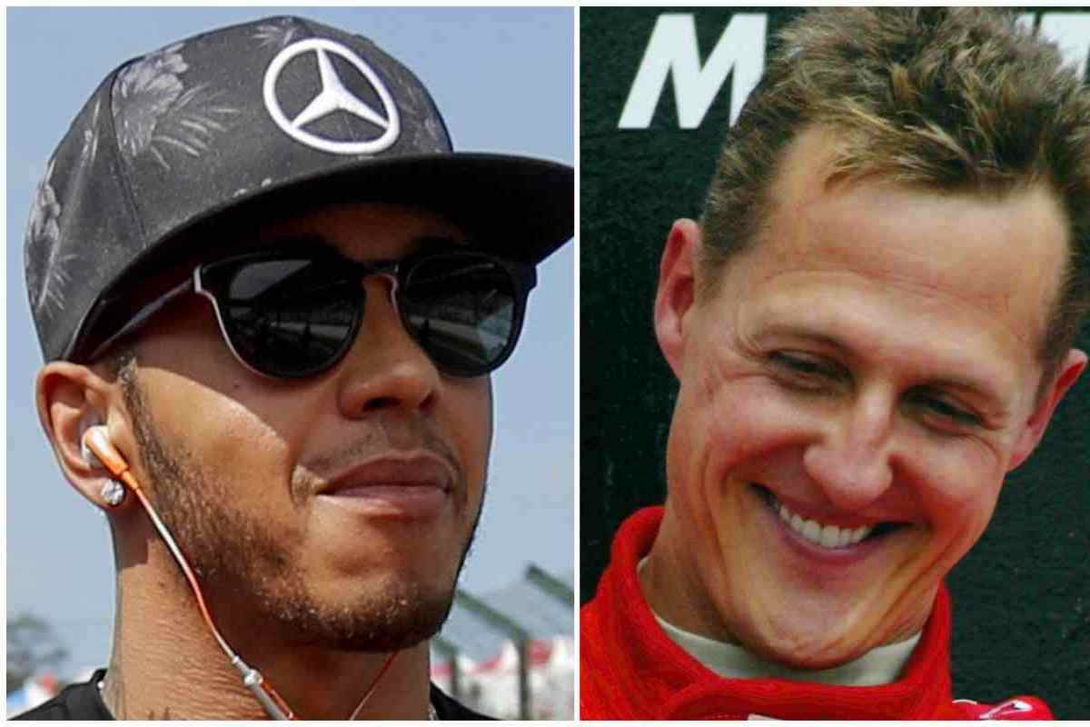 Lewis Hamilton e Michael Schumacher cosa non deve accadere