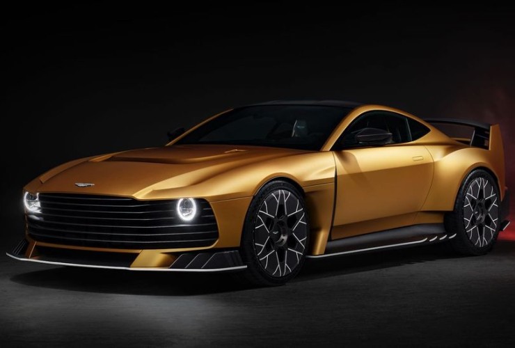 La potenza della nuova Aston Martin di Alonso