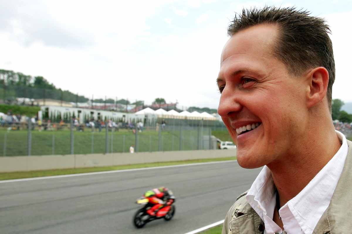 Esulta la famiglia Schumacher