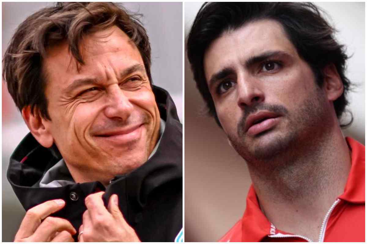 Mercedes, porta sbattuta in faccia a Sainz: Wolff spiega i motivi