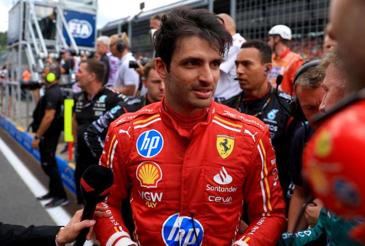 Sainz, duello con Kimi Antonelli