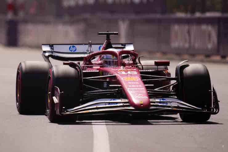 Charles Leclerc scatta in prima fila