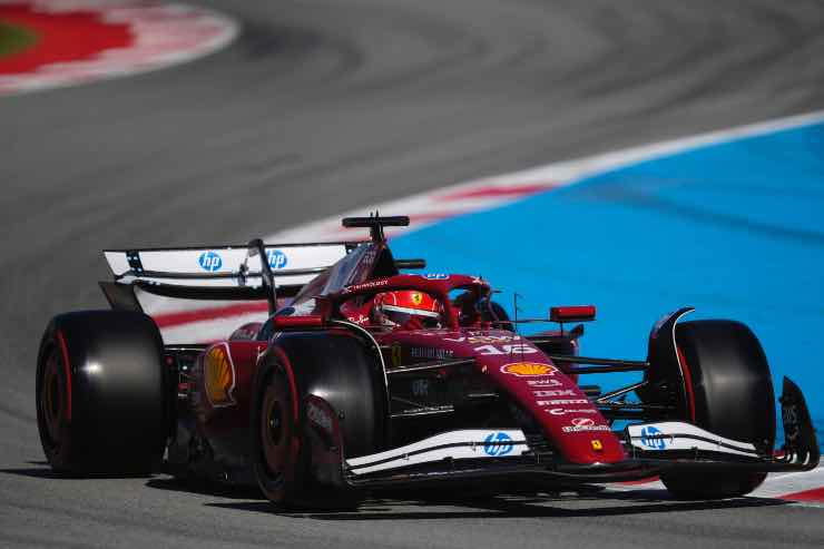 Charles Leclerc artiglia il podio