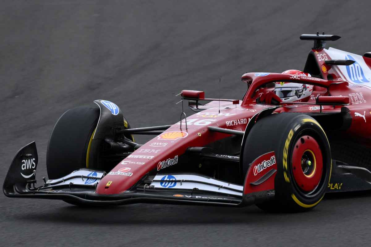Il problema telaistico alla Ferrari SF-25 di Leclerc