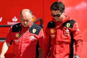 L'ammissione di Charles Leclerc su Vasseur