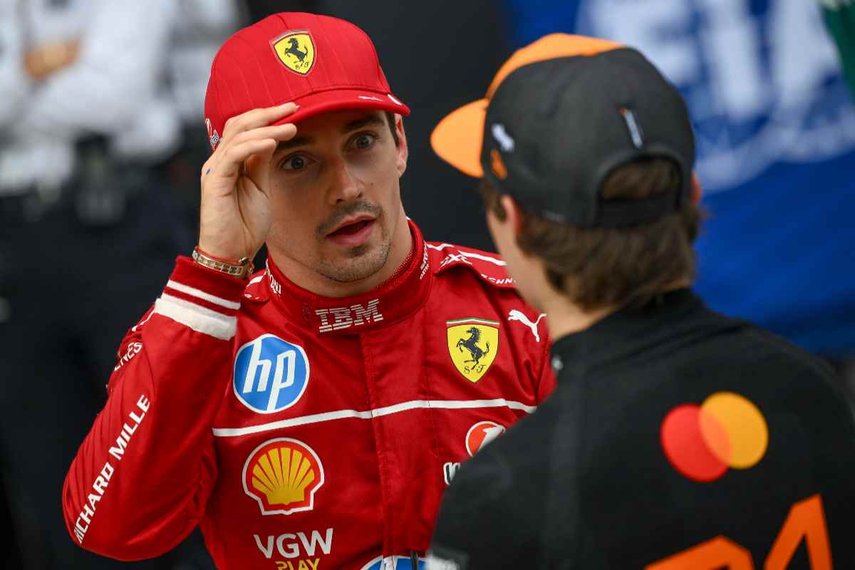 L’ammissione di Charles Leclerc
