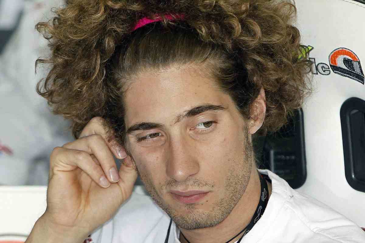 L’asciugamano girato di Marco Simoncelli