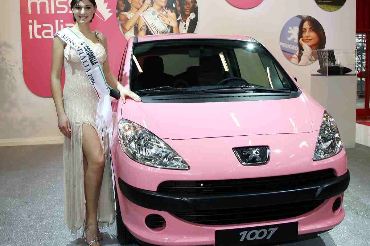 Il modello 1007 della Peugeot