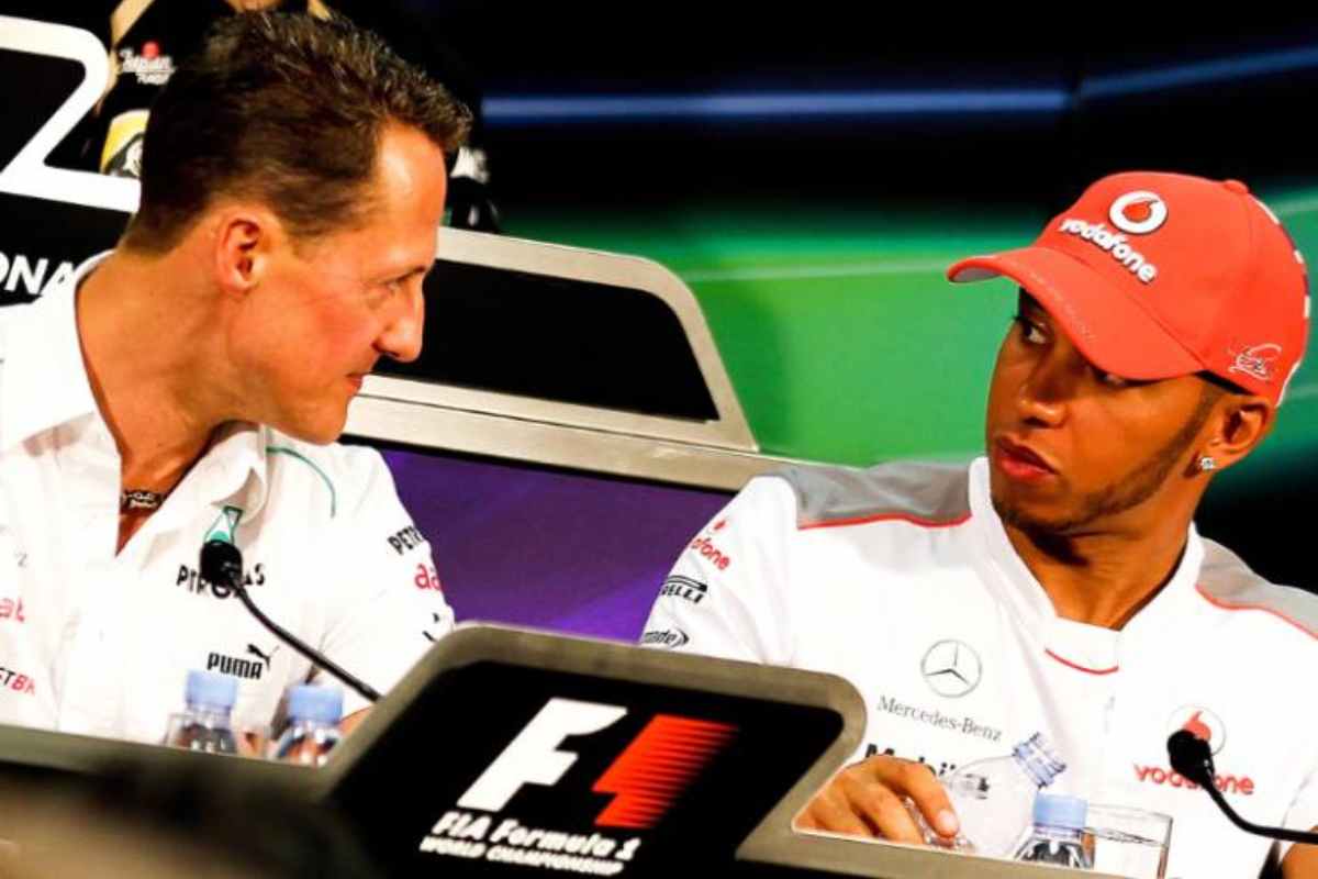 Schumacher vs Hamilton
