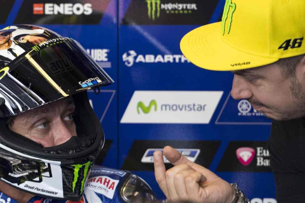 L’omaggio di Uccio Salucci a Valentino Rossi