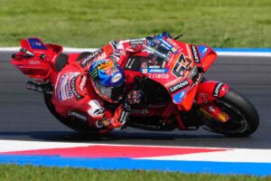 Bagnaia frase che fa temere il peggio