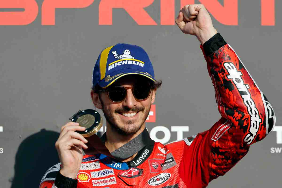 Ammissione liberatoria per Pecco Bagnaia