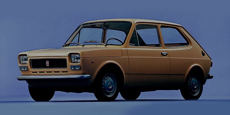 FIAT 127 D fece scuola
