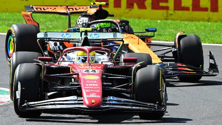 Lewis Hamilton per Vasseur Ferrari isolata in Italia