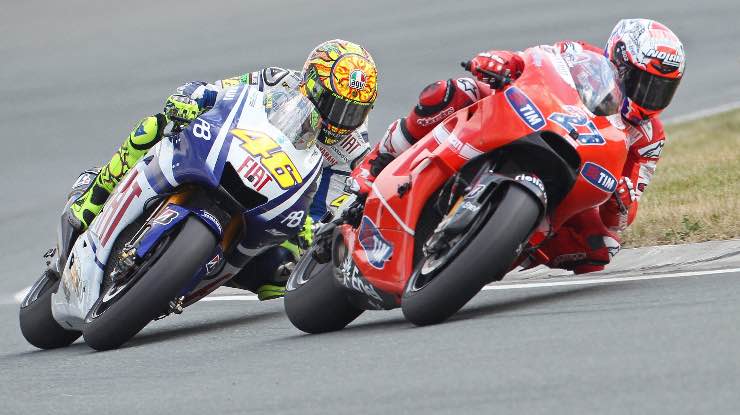 Stoner e Rossi lotteranno al ranch