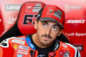 Bordata di Bagnaia alla MotoGP