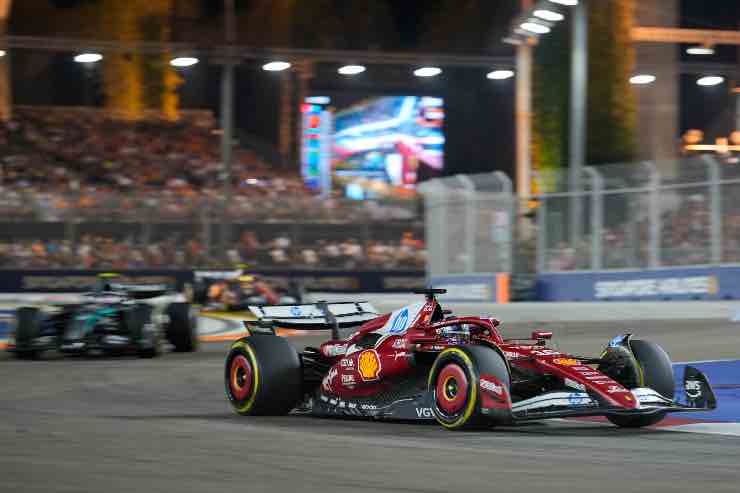 Charles Leclerc Norris e Russell sorpresi