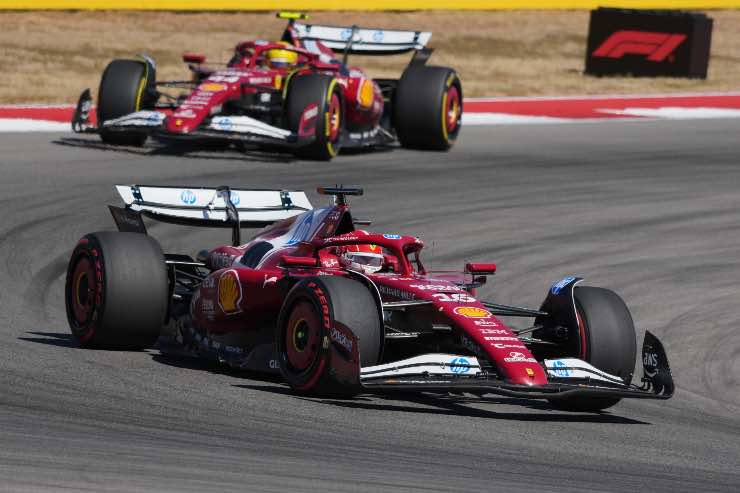 Charles Leclerc e Lewis Hamilton buon lavoro di set-up