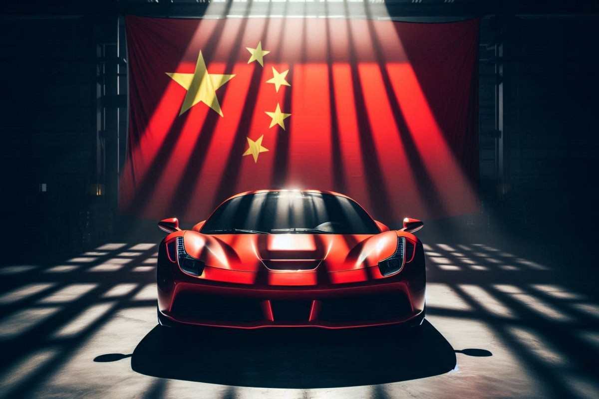 Cina Ferrari arriva il missile