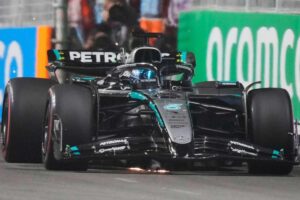 F1 George Russell super pole position