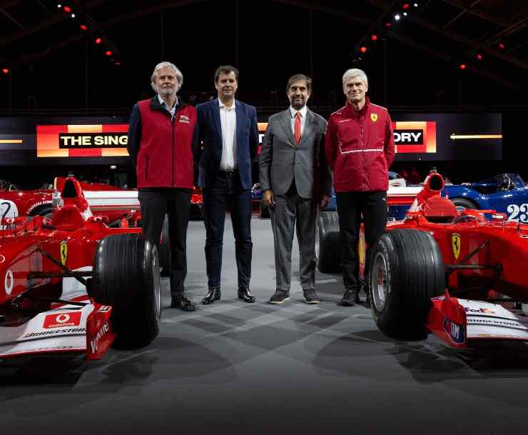 Ferrari festa eccezionale