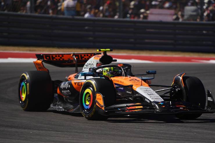 Lando Norris Red Bull multata di 50 mila euro