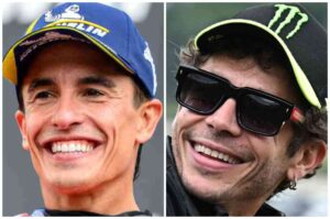 Valentino Rossi e Marc Marquez