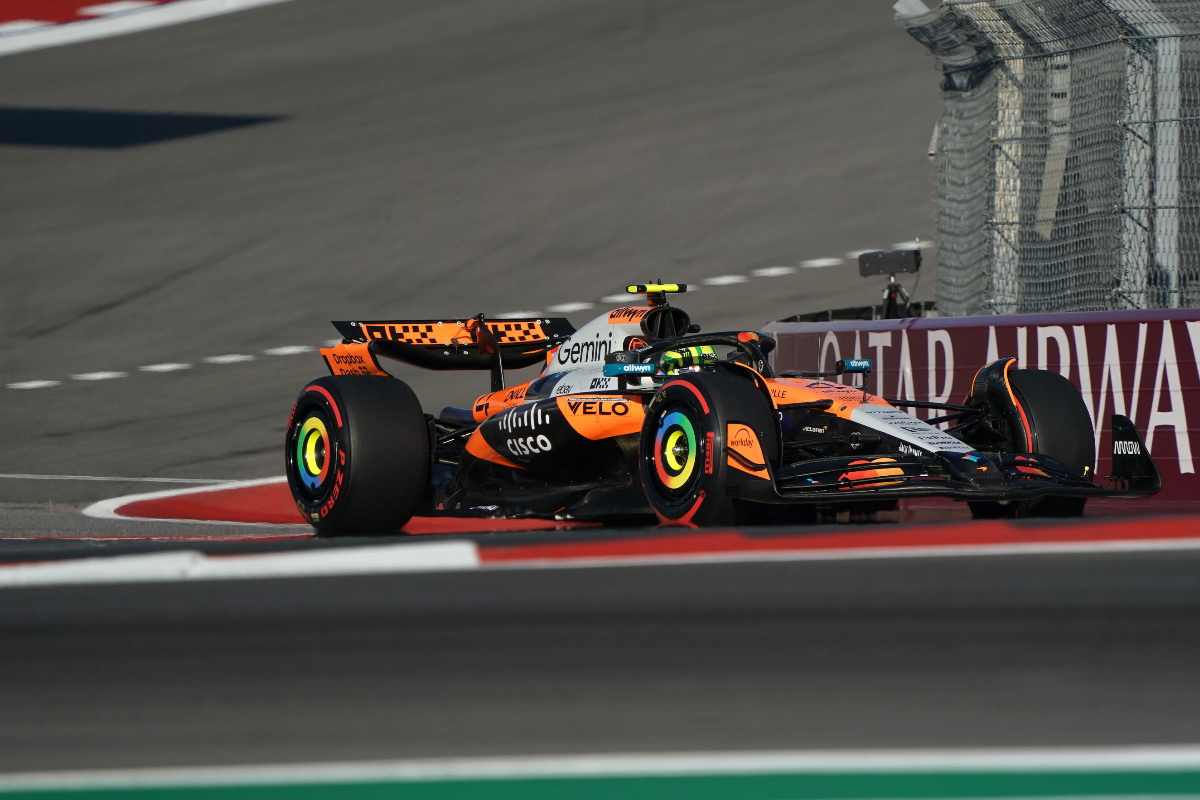 McLaren out ad Austin
