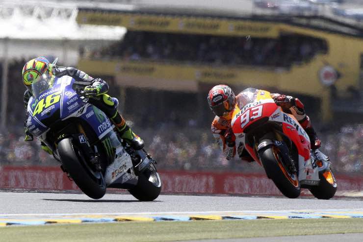 Valentino Rossi e Marc Marquez il parere di Bradl