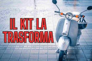 Il kit che rende la tua Vespa un bolide: con pochi euro viene completamente stravolta