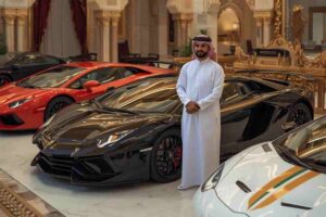 Il parco auto da sogno del Sultano