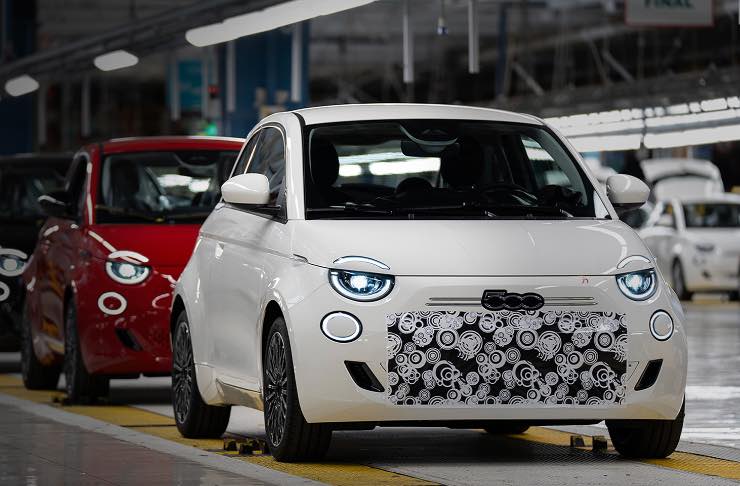 FIAT 500 Hybrid 400 nuovi lavoratori