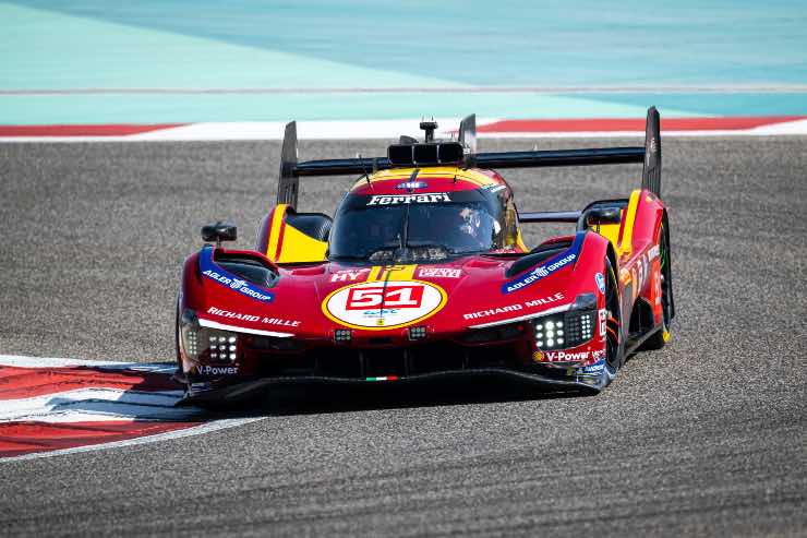 Ferrari 499P Elkann festeggia i titoli nel WEC